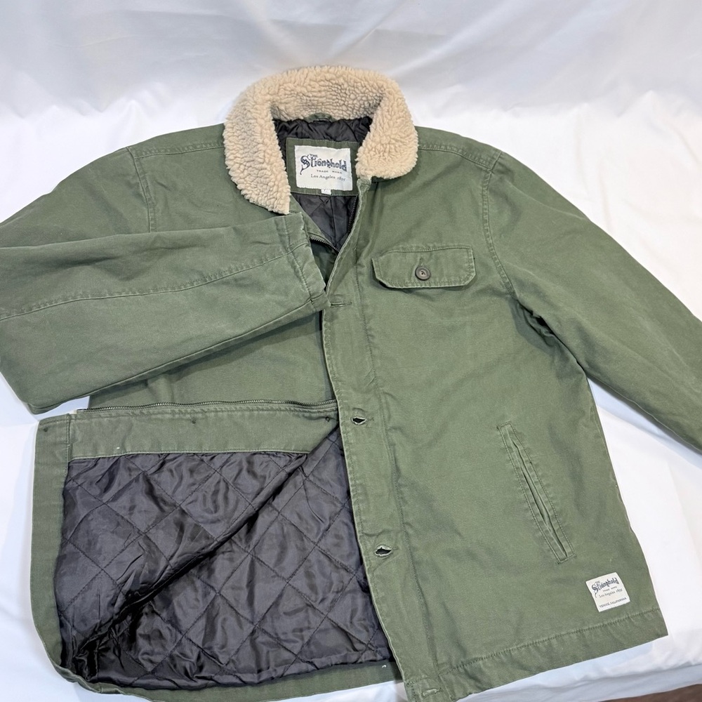 The Stronghold Heavy Canvas Jacket w/ padded lining